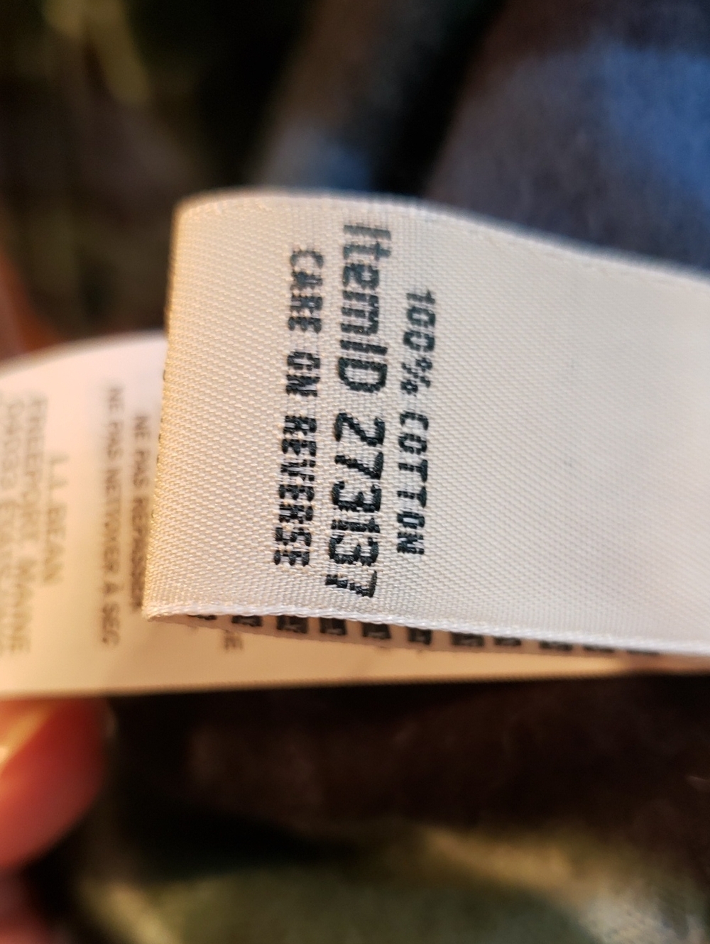 L.L.Bean Scotch Plaid Flannel Shirt W Reg - Picture 5 of 5